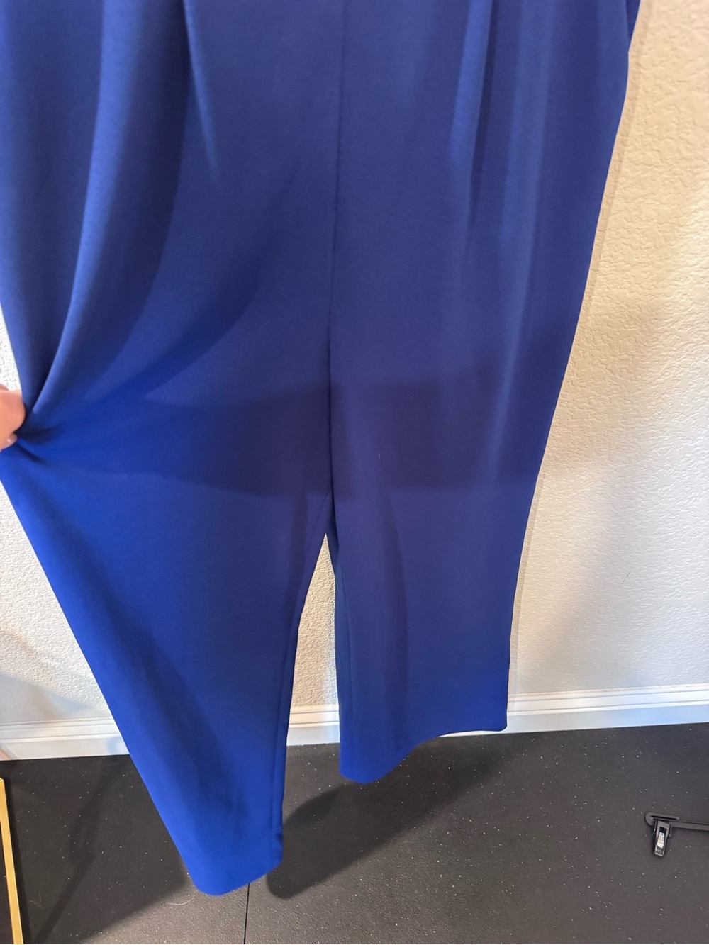 Calvin Klein Cobalt Blue Sleeveless Jumpsuit - Picture 4 of 11